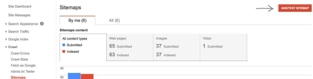 seo guide - how to add a sitemap to goole webmasters