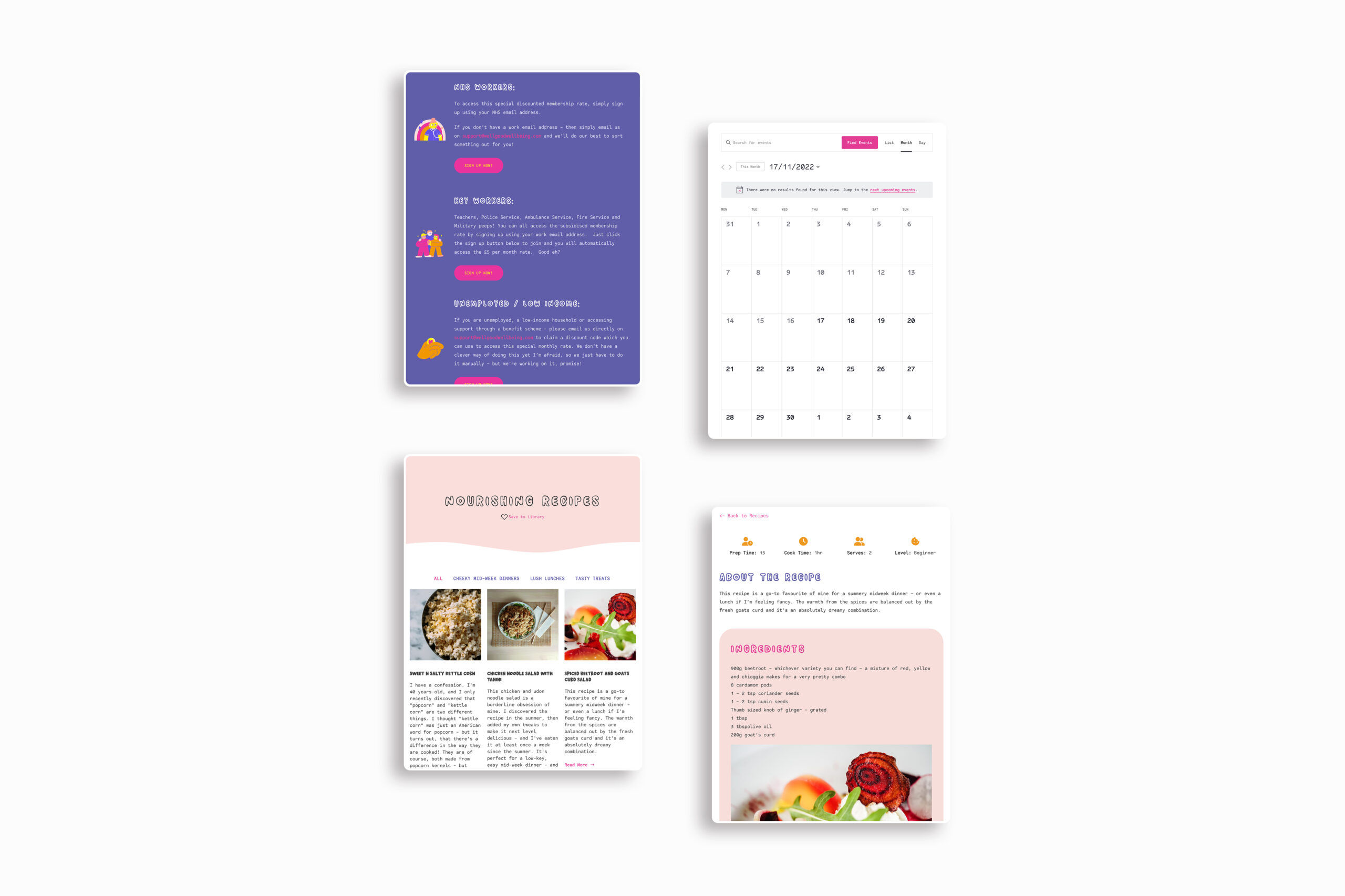 A website with a healthy dose of wellbeing | Introducing, Wellgood Wellbeing