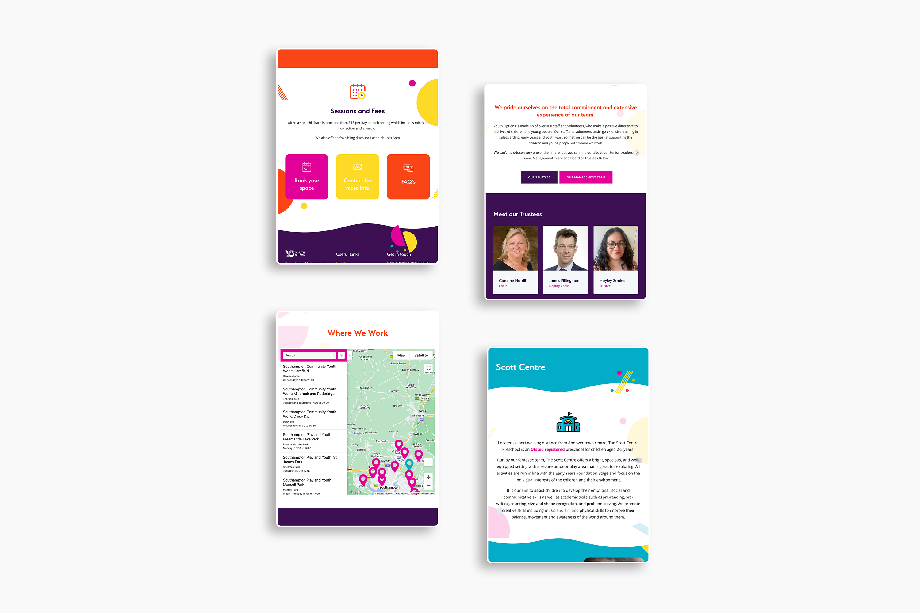 Developing a brand new website built on safety, functionality and heart | Introducing Youth Options