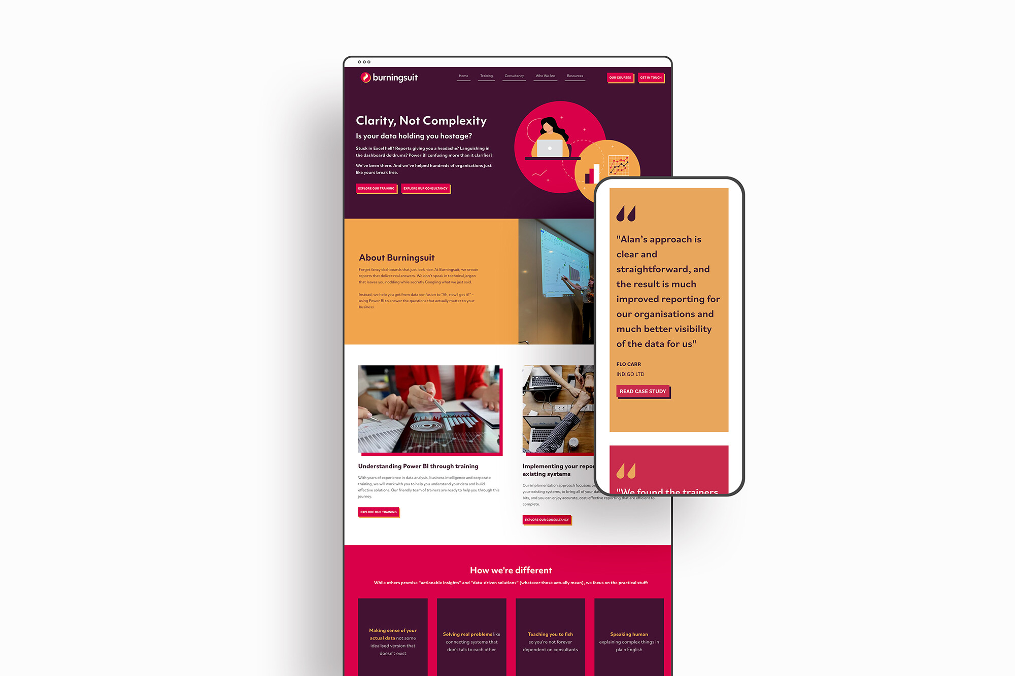 Case Study: A Fresh Start for Burningsuit’s Website